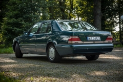auto na ślub samochód mercedes benz w140 s500
