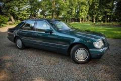 auto na ślub samochód mercedes benz w140 s500