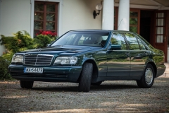 auto na ślub samochód mercedes benz w140 s500