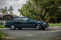 auto na ślub samochód mercedes benz w140 s500