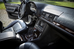 samochód do ślubu mercedes benz w140 s klasa s600 na ślub