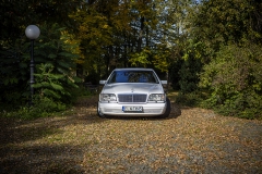 samochód do ślubu mercedes benz w140 s klasa s600 v12 do ślubu