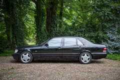 auto do ślubu mercedes benz s600 w140 v12 19