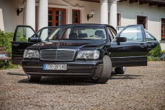auto do ślubu mercedes benz s600 w140 v12 2