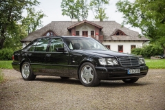 auto do ślubu mercedes benz s600 w140 v12 -22