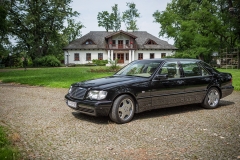 auto do ślubu mercedes benz s600 w140 v12 -28