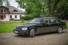 auto do ślubu mercedes benz s600 w140 v12 29