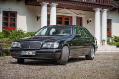 auto do ślubu mercedes benz s600 w140 v12  4