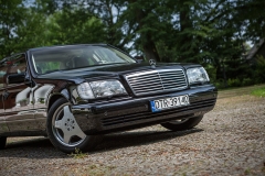 auto do ślubu mercedes benz s600 w140 v12  5