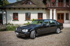 auto do ślubu mercedes benz s600 w140 v12  6