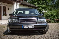 auto do ślubu mercedes benz s600 w140 v12  7