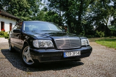 auto do ślubu mercedes benz s600 w140 v12  -9
